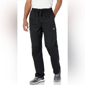 NWT Cherokee Men/Unisex Scrub Pant Workwear Core Stretch Cargo IN Black, XS